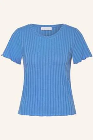 Rich & Royal Dzianinowa Koszulka blau