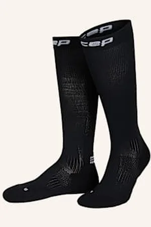 CEP Skarpety Do Biegania The Run Socks Tall schwarz
