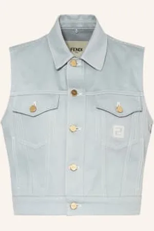 Fendi Kamizelka Jeansowa blau
