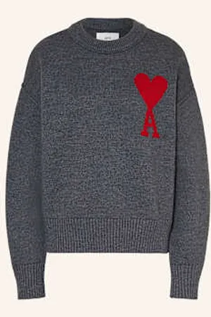 Ami Sweter grau