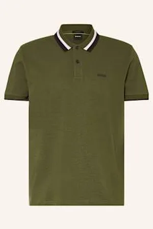 HUGO BOSS Koszulka Polo Z Piki Paddy Regular Fit gruen
