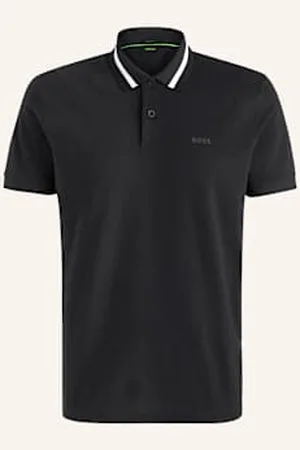 HUGO BOSS Koszulka Polo Z Piki Paddy Regular Fit blau