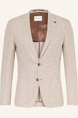 Roy Robson Marynarka Slim Fit braun