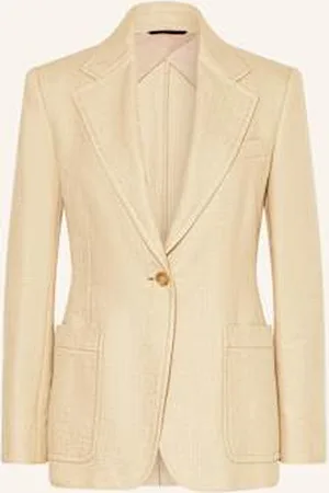 Max Mara Blezer Galli Z Lnem beige