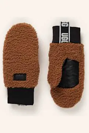 UGG Rękawiczki Jednopalcowe braun