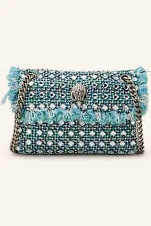 Kurt Geiger Torba Na Ramię Kensington Mini Z Kamieniami Szlachetnymi blau