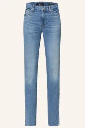 7 for all Mankind Jeansy Straight Kimmie blau