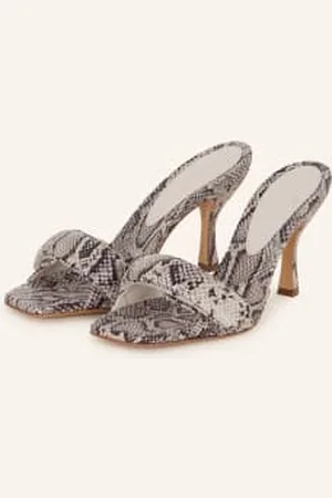 Gia Borghini Klapki Typu Mules Alodie grau