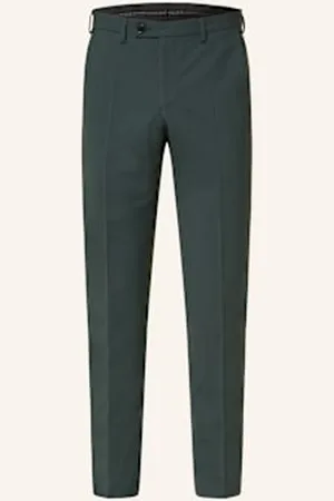 Digel Spodnie Garniturowe Apollo Slim Fit gruen
