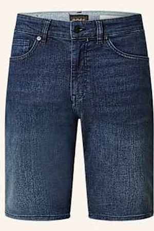HUGO BOSS Szorty Jeansowe Delaware Slim Fit blau