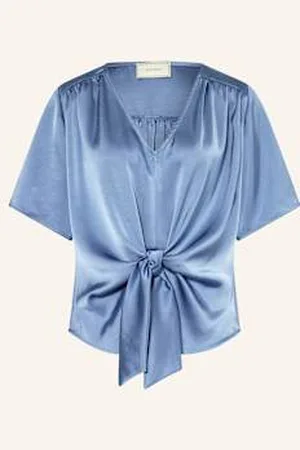 Neo Noir Bluzka Satynowa Casadia blau