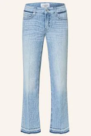 Cambio Jeansy Bootcut Francesca Z Ćwiekami blau