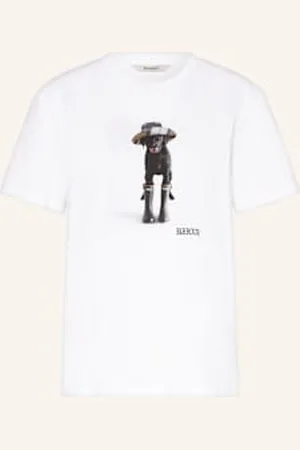 Barbour T-Shirt weiss