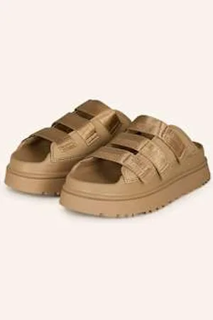 UGG Klapki Na Platformie Goldenglow beige