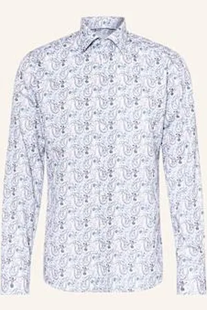 Eton Koszula Slim Fit blau