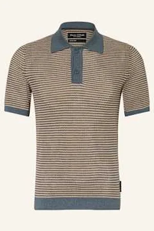 Marc O’ Polo Koszulka Polo Z Dzianiny Regular Fit braun