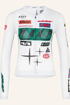 Maap Koszulka Rowerowa Drome Pro Air Ls 3.0 weiss