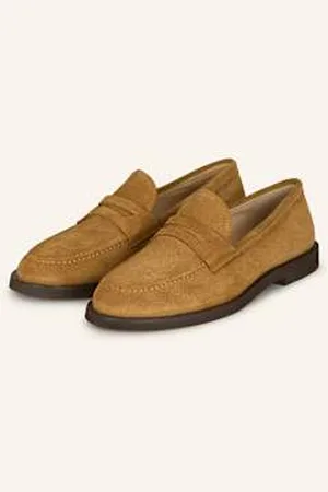 Mrs & HUGS Penny Loafers braun