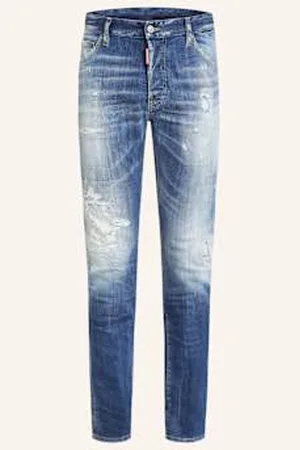 Dsquared2 Jeansy Extra Slim Fit blau