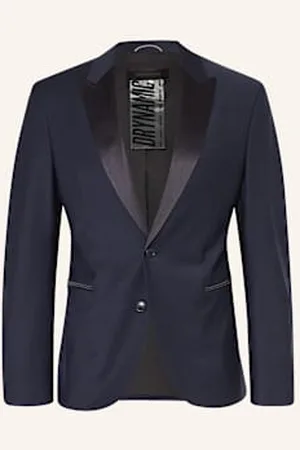 Drykorn Marynarka Smokingowa Lorient Slim Fit blau