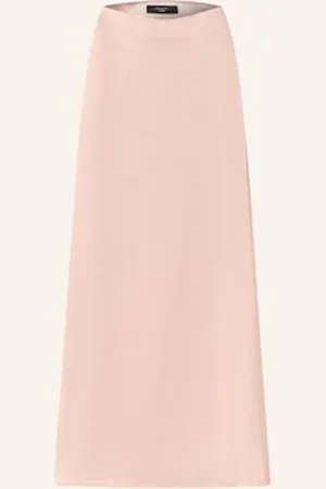 Max Mara Spódnica Satynowa Angelo rosa
