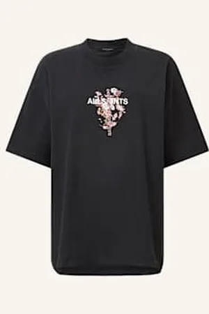 AllSaints Koszulka Oversize Eternal Etta schwarz