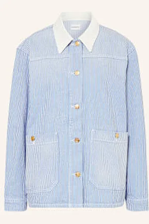 Claudie Pierlot Kurtka Jeansowa blau