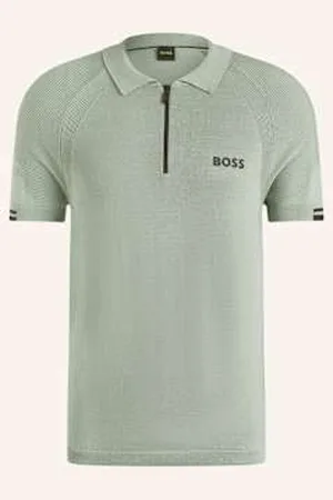 HUGO BOSS Koszulka Polo Z Dzianiny Perform-Max gruen