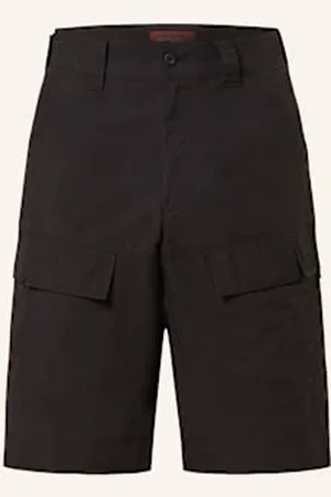032c Szorty Bojówki Regular Fit schwarz