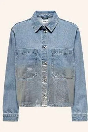 ONLY Kurtka Jeansowa blau