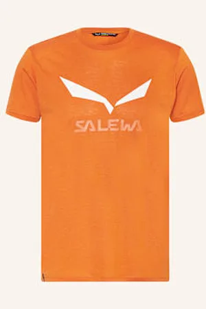 Salewa T-Shirt Solidlogo Dri-Release® orange