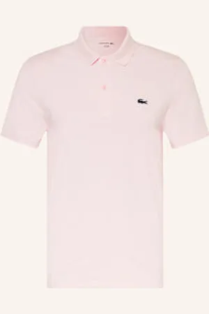 Lacoste Koszulka Polo Z Dzianiny Regular Fit rosa