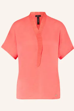 Marc Cain Bluzka Z Plisami pink