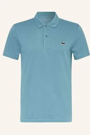 Lacoste Koszulka Polo Z Dzianiny Regular Fit blau