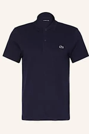 Lacoste Koszulka Polo Z Dzianiny Regular Fit blau
