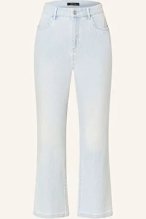 Comma, Jeansy Flare blau