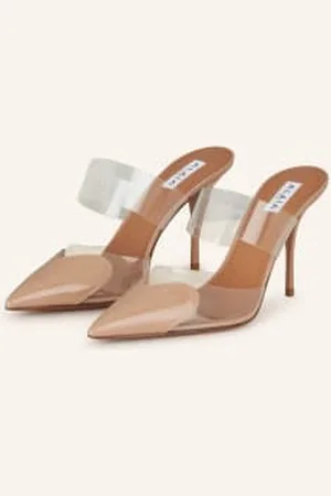 Alaïa Alaïa Klapki Typu Mules Le Cœur beige