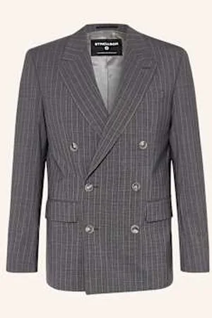 Strellson Marynarka Garniturowa Ashton Slim Fit grau
