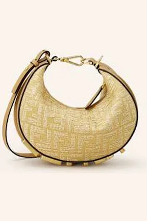 Fendi Torebka Hobo graphy Mini beige
