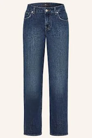 7 for all Mankind Jeansy Straight Calie Straight blau