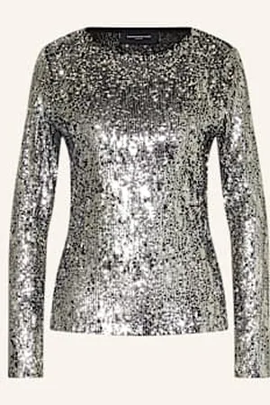 Copenhagen Muse Bluzka Z Cekinami silber