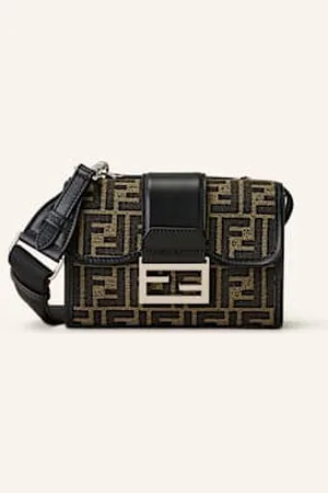 Fendi Torba Na Ramię Baguette Double braun