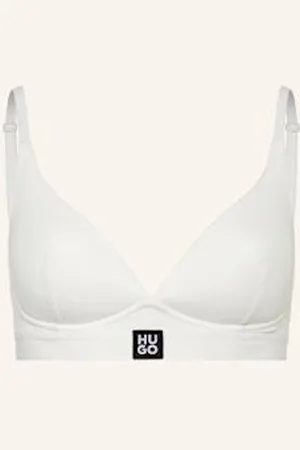 HUGO BOSS Biustonosz Trójkątny Rib weiss