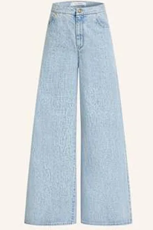 Max Mara Jeansy Straight Affari blau