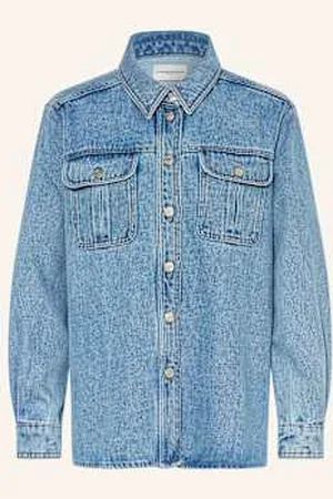 Claudie Pierlot Jeansowa Koszula Wierzchnia blau