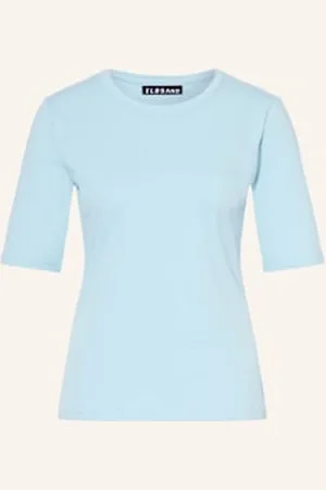 ELBSAND T-Shirt Siva blau