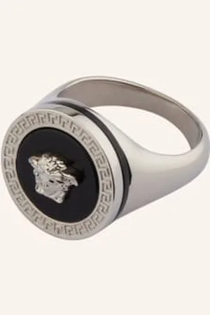 VERSACE Pierścionek Medusa Icon silber