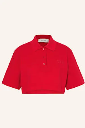 Golden Goose Krótka Koszulka Polo rot