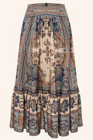ZIMMERMANN Spódnica Ascension blau