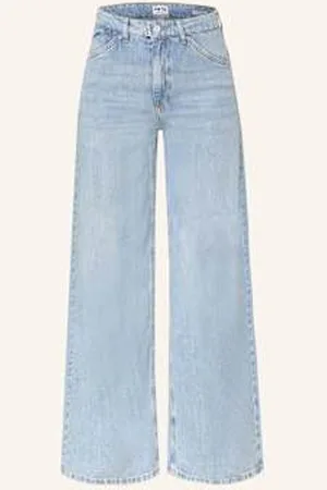 PNTS Jeansy Wide Leg 16_The Raver blau